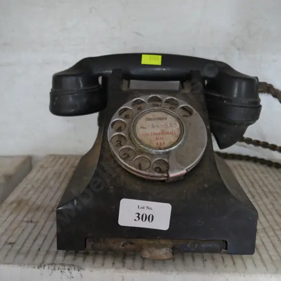 Old dial phone