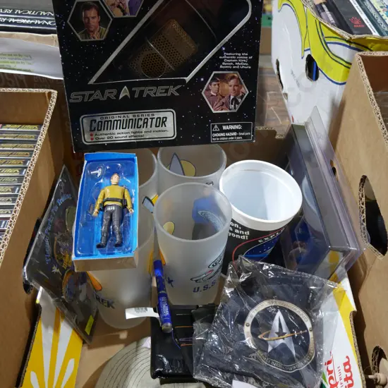 Star trek glasses , ect