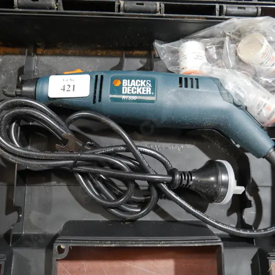 Black and Decker rotary tool
