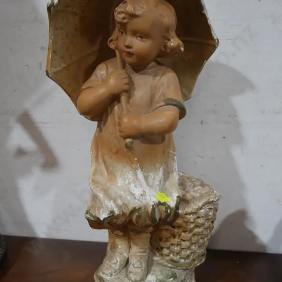 Plaster figurine