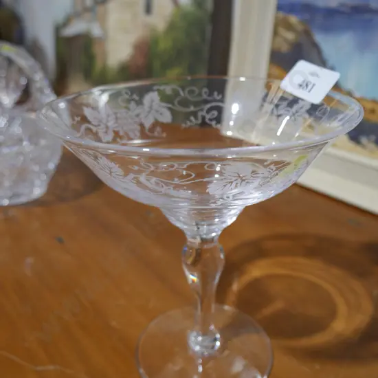 Stuart Crystal sweet dish.