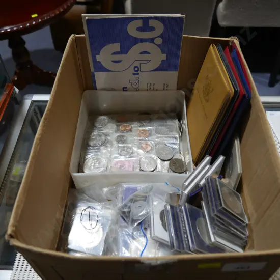 Quantity of vintage coins