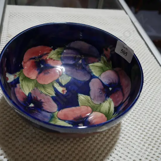 Moorcroft Bowl, 180mm diameter