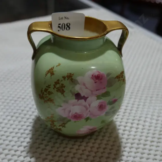 Doulton floral vase