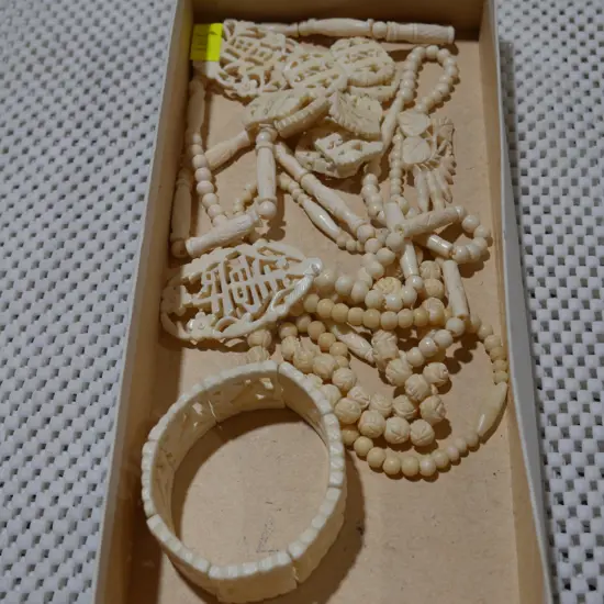Bone? Necklace etc