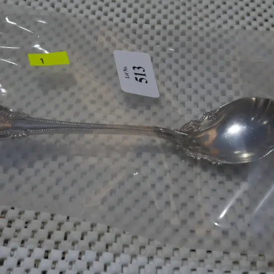 Sterling silver spoon