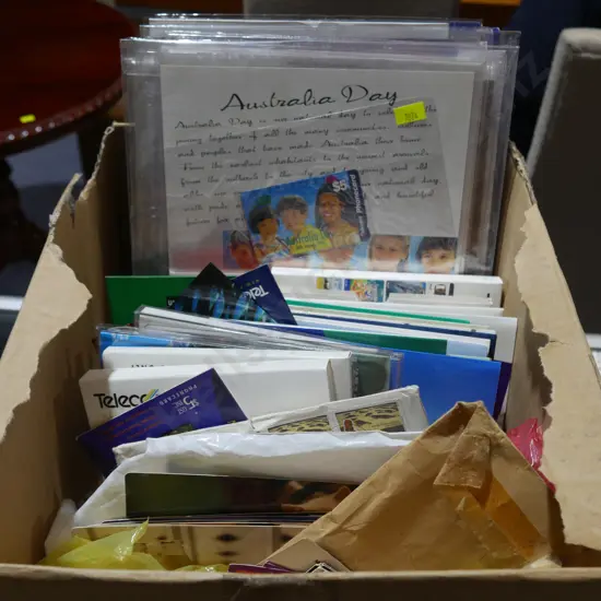 Quantity of phone cards etc