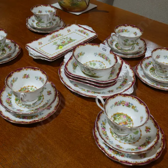 Royal Albert Chelsea Bird teaset