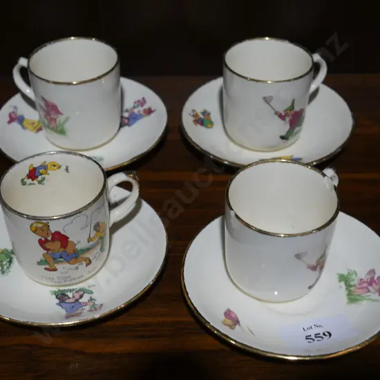 Crown Lynn nursery rhyme china