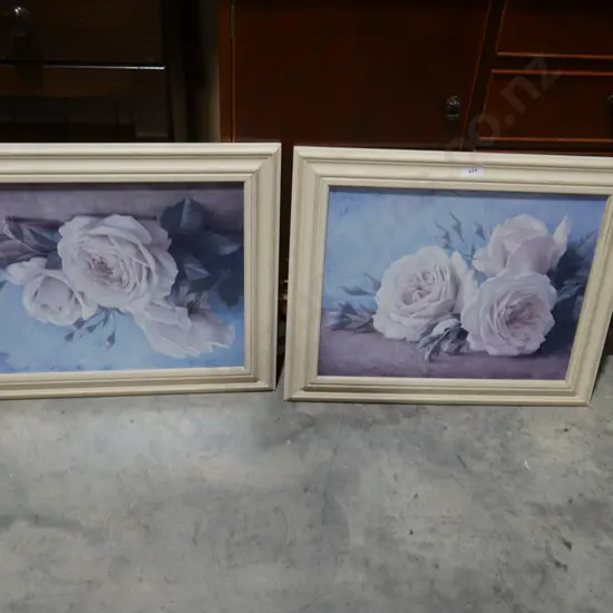 Pair of framed prints