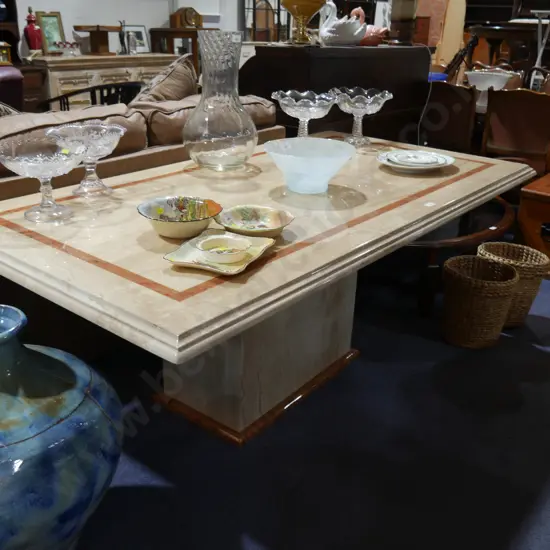 Marble dining table