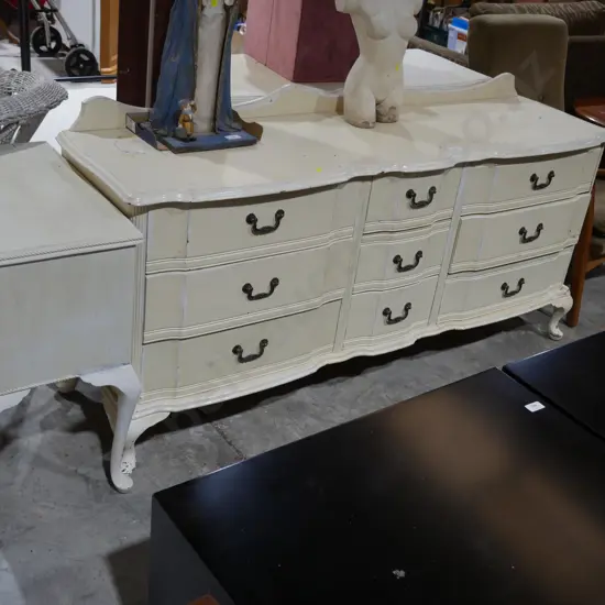 2 lowboys and bedside