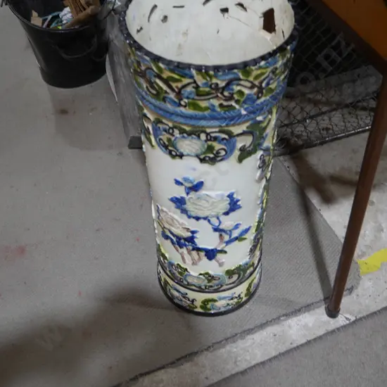 Porcelain stick stand. AF