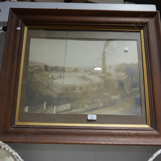 Bruce Woolen Milton early framed photograph