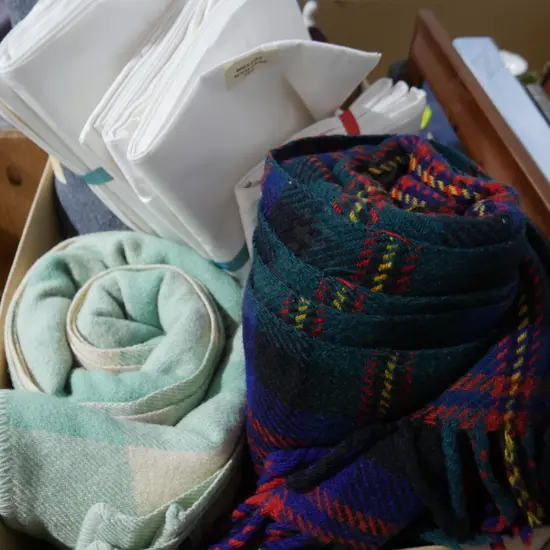 Blankets etc