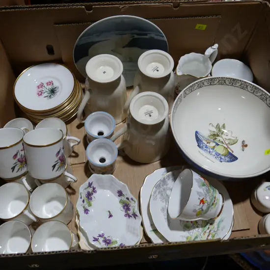 Assorted china
