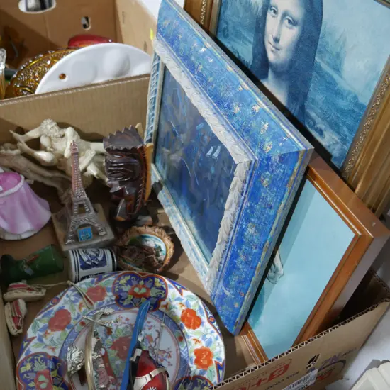 Prints, ornaments, etc