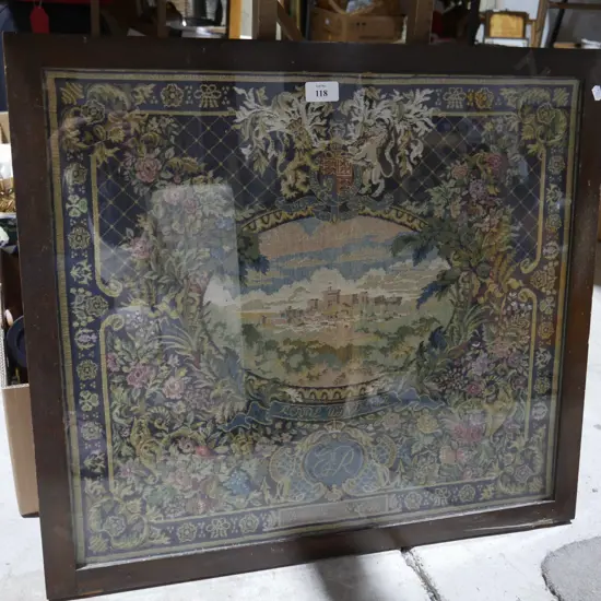 Tapestry framed picture