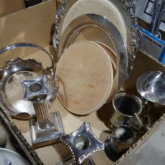 Bread boards, epns ware