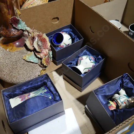 Boxed old Tupton Ware etc