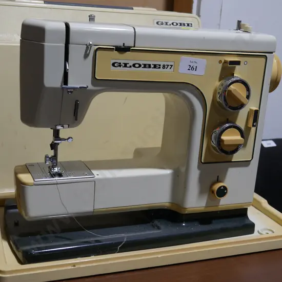 Globe sewing machine