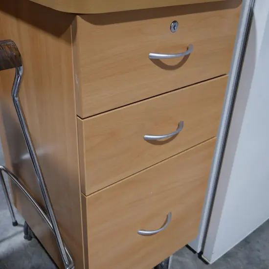 Mobile 3 drawer cabinet