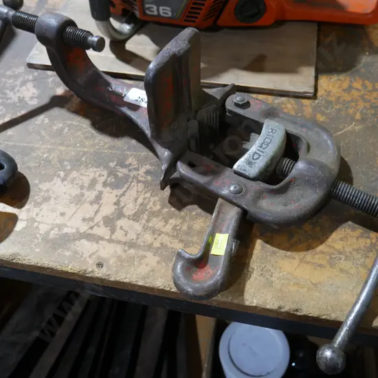 Ridgid pipe vice