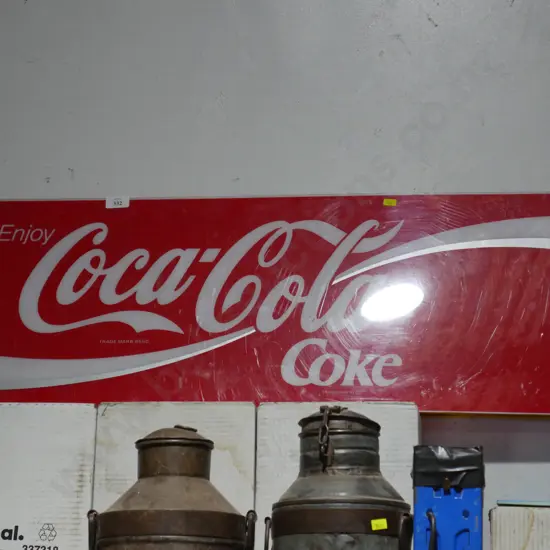 Coca cola sign