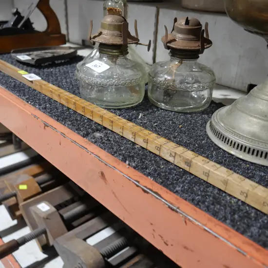 Measuring stick for milk can