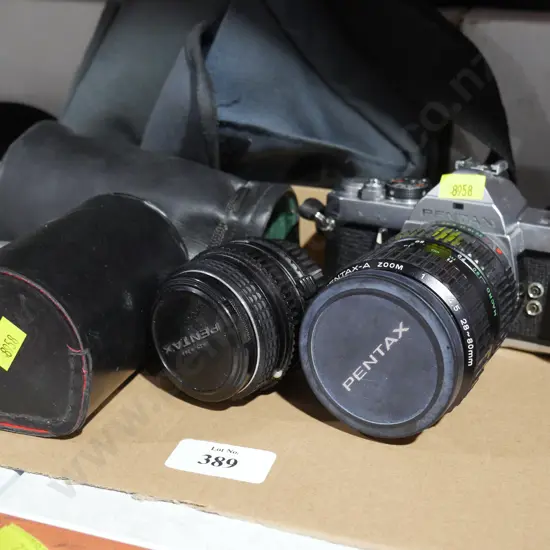Pentax camera lenses