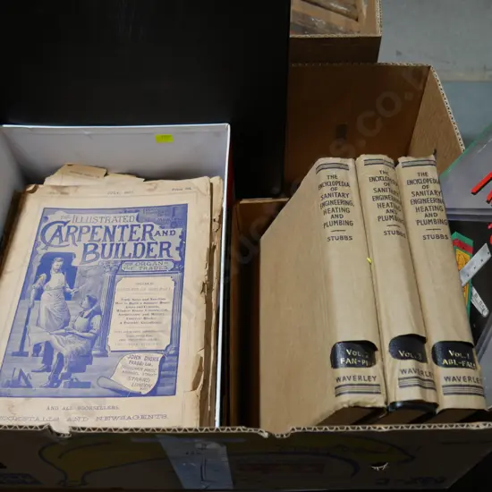 Carpenter and builder books etc