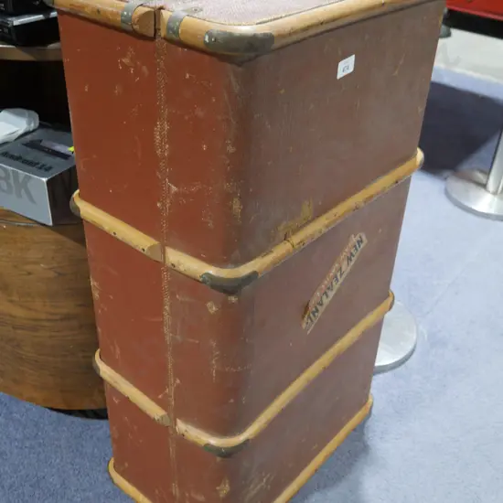 Large vintage suitcase