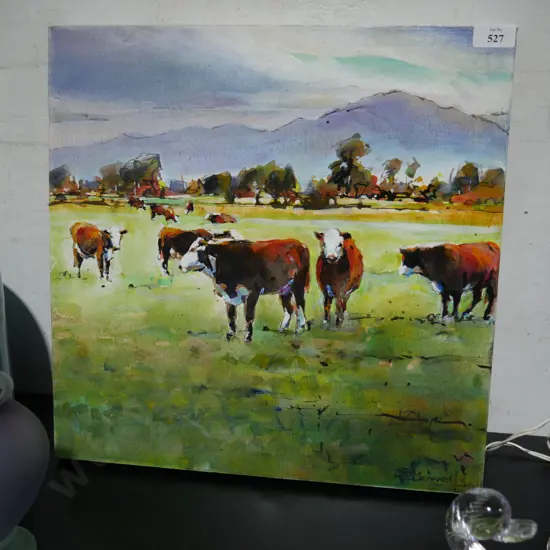 Original Robert McDowell acrylic pen & wash