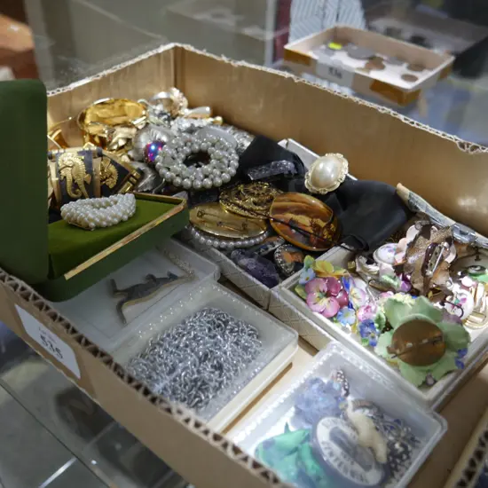 Costume jewellery etc