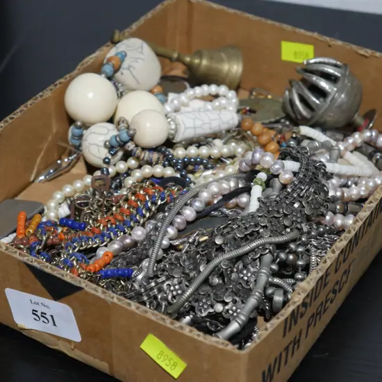 Costume jewellery etc