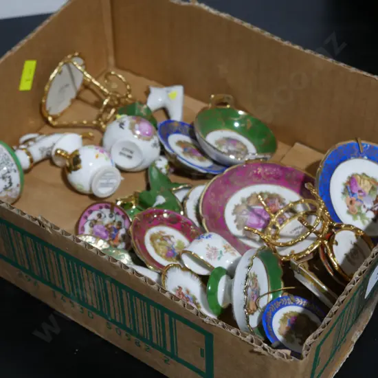 Limoges china miniatures