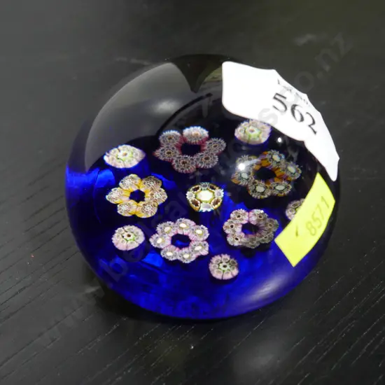 Glass paperweight, Murano