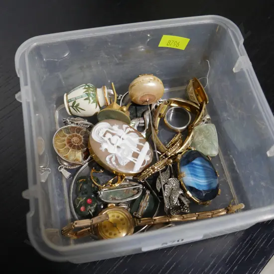 Sterling and costume jewellery