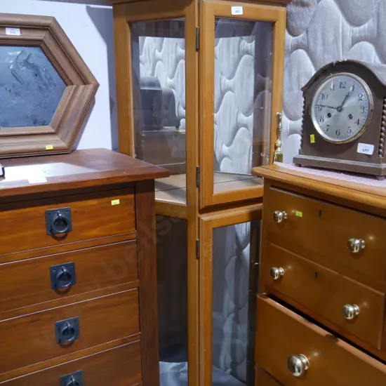 Glazed display cabinet