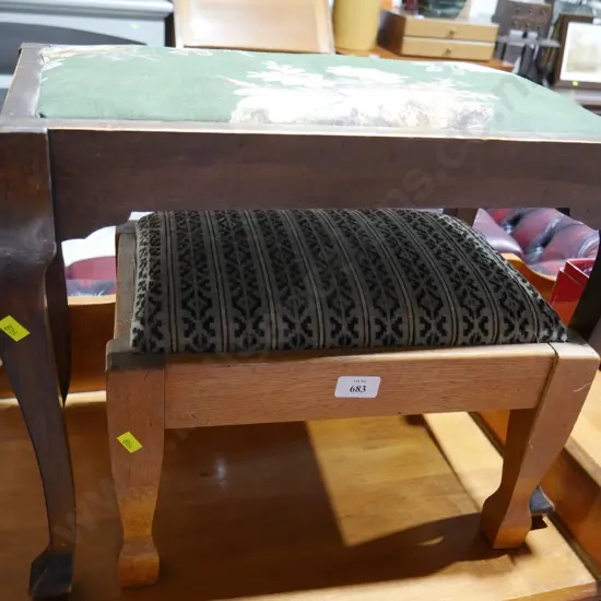 Piano stool and stool