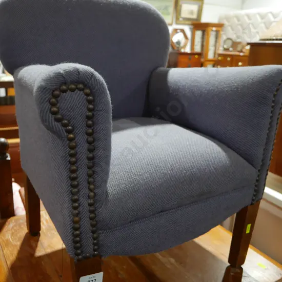 Childs rolled arm chair