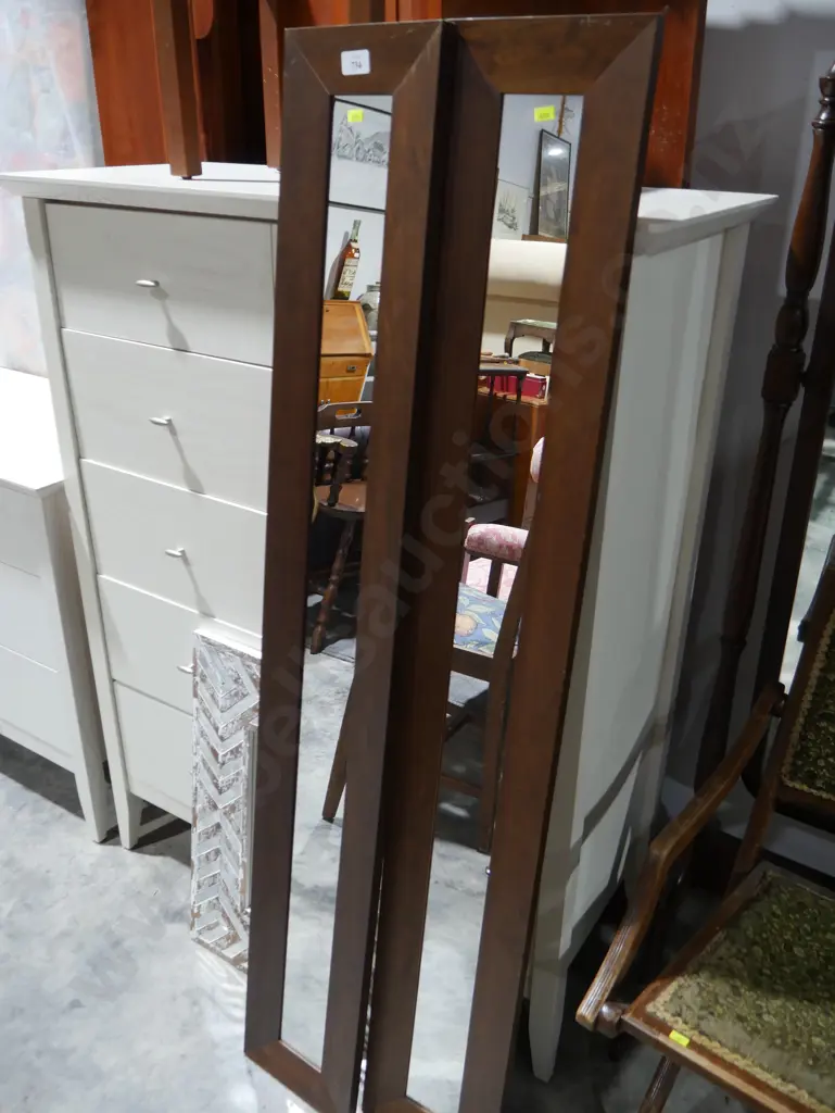 2 framed hall mirrors Image 1++