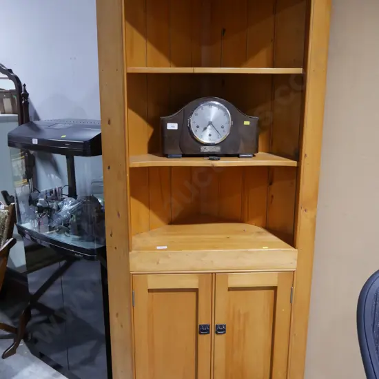 Corner display cabinet
