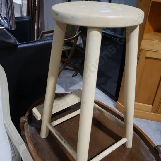 Wooden stool