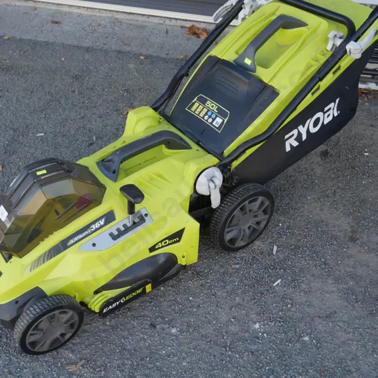 Ryobi battery lawn mower