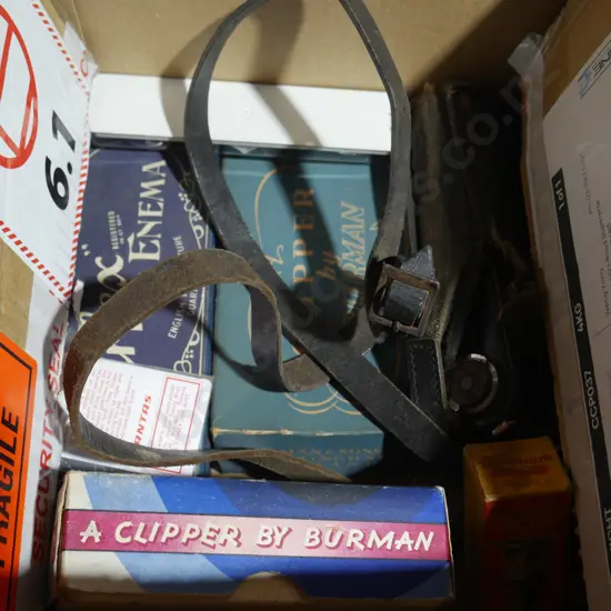 Old clippers,camera etc