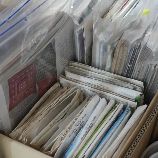 Patterns, sewing books