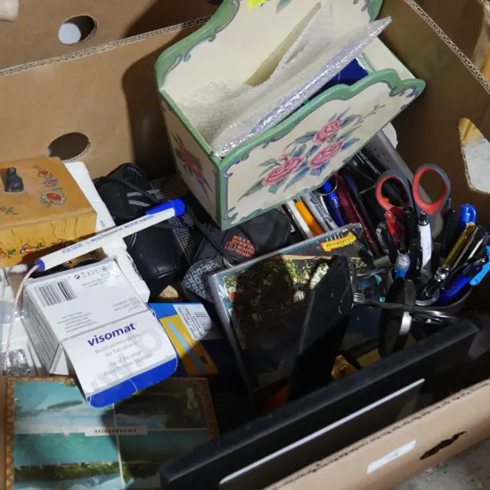 Stationery items etc