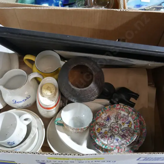 China, tray etc