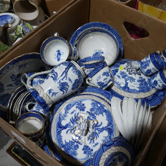 Blue and white china